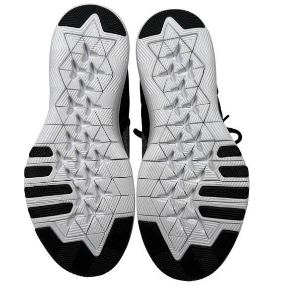 Nike Flex TR9 Women’s 7.5 Training Shoes Black Gray Gold Lightweight - Picture 6 of 9